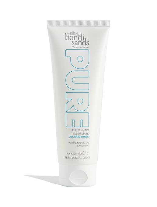 Bondi Sands PURE Self-Tanning Sleep Mask | Hydrates with Hyaluronic Acid for a Glowing Tan, Fragr... | Amazon (US)