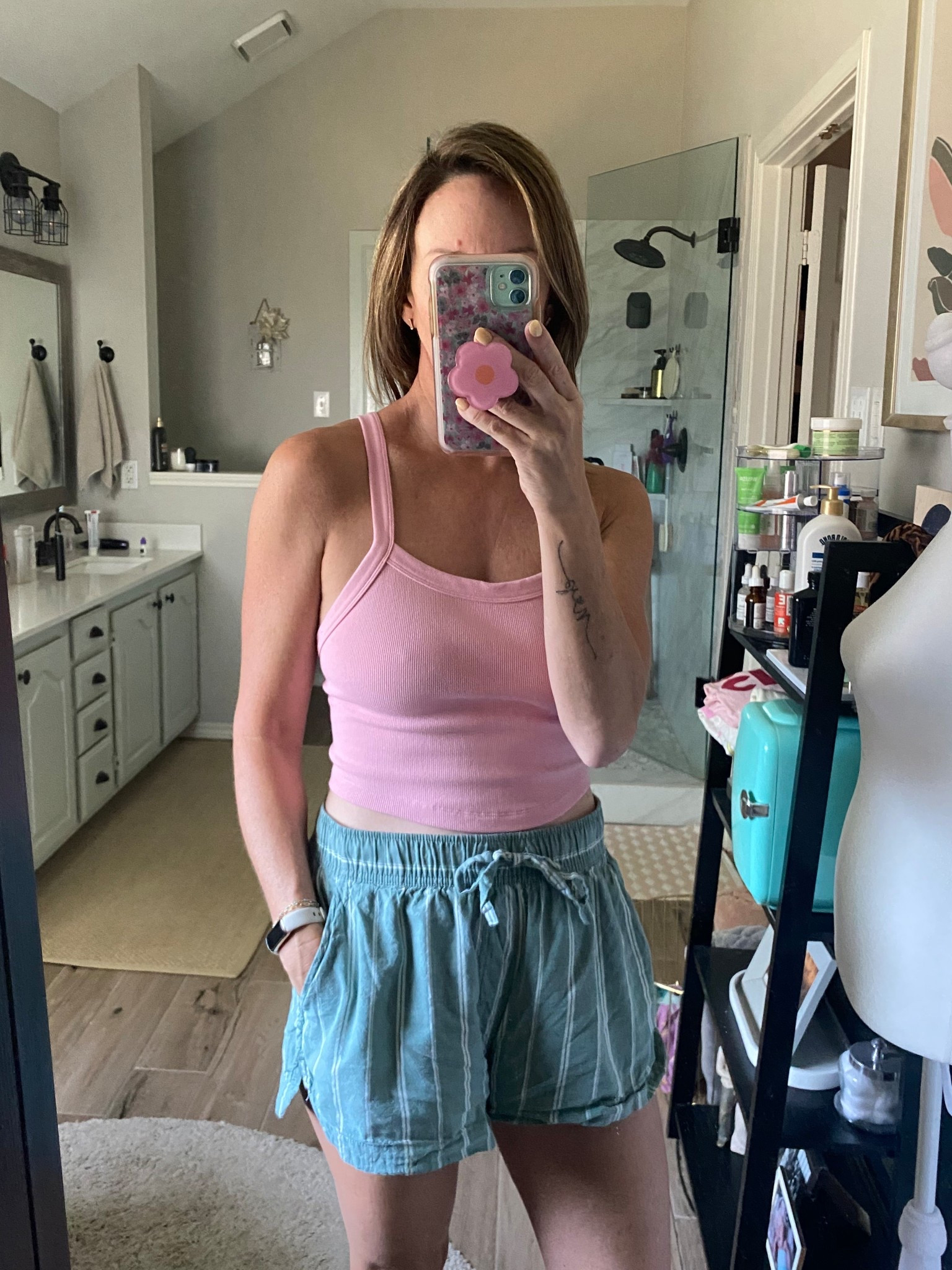 Coziest summer PJ duo for the win 🏆 These tanks are 10/10 and I have them in 3 colors. Perfect for sleep, lounging  around the house without a bra!

#LTKOver40 #LTKSaleAlert #LTKStyleTip