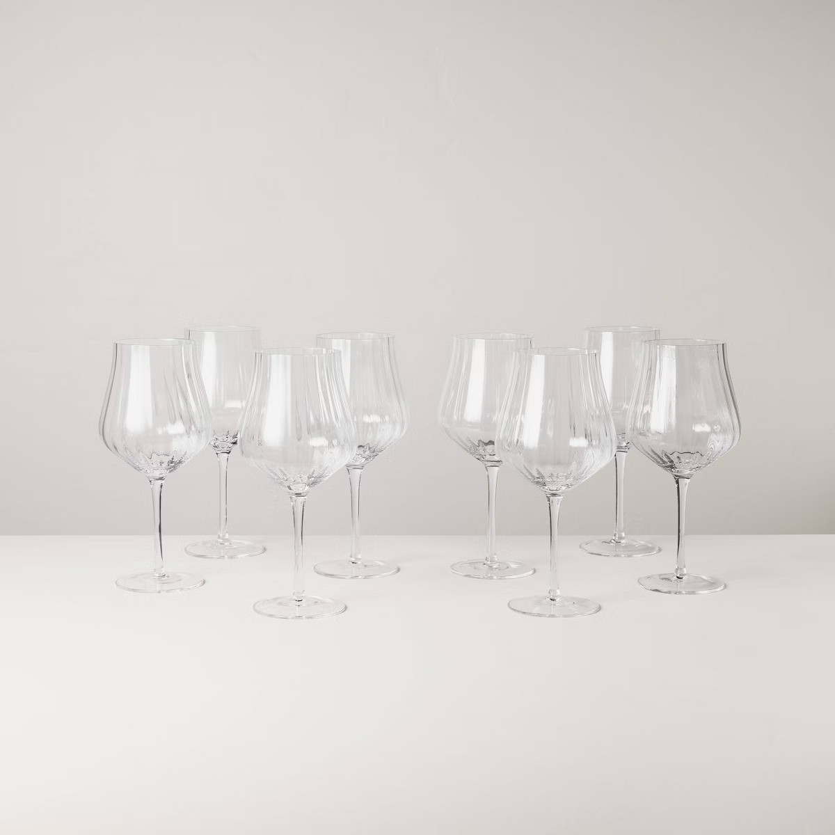 Set of 8 20oz Wine Glasses - Hearth & Hand™ with Magnolia | Target