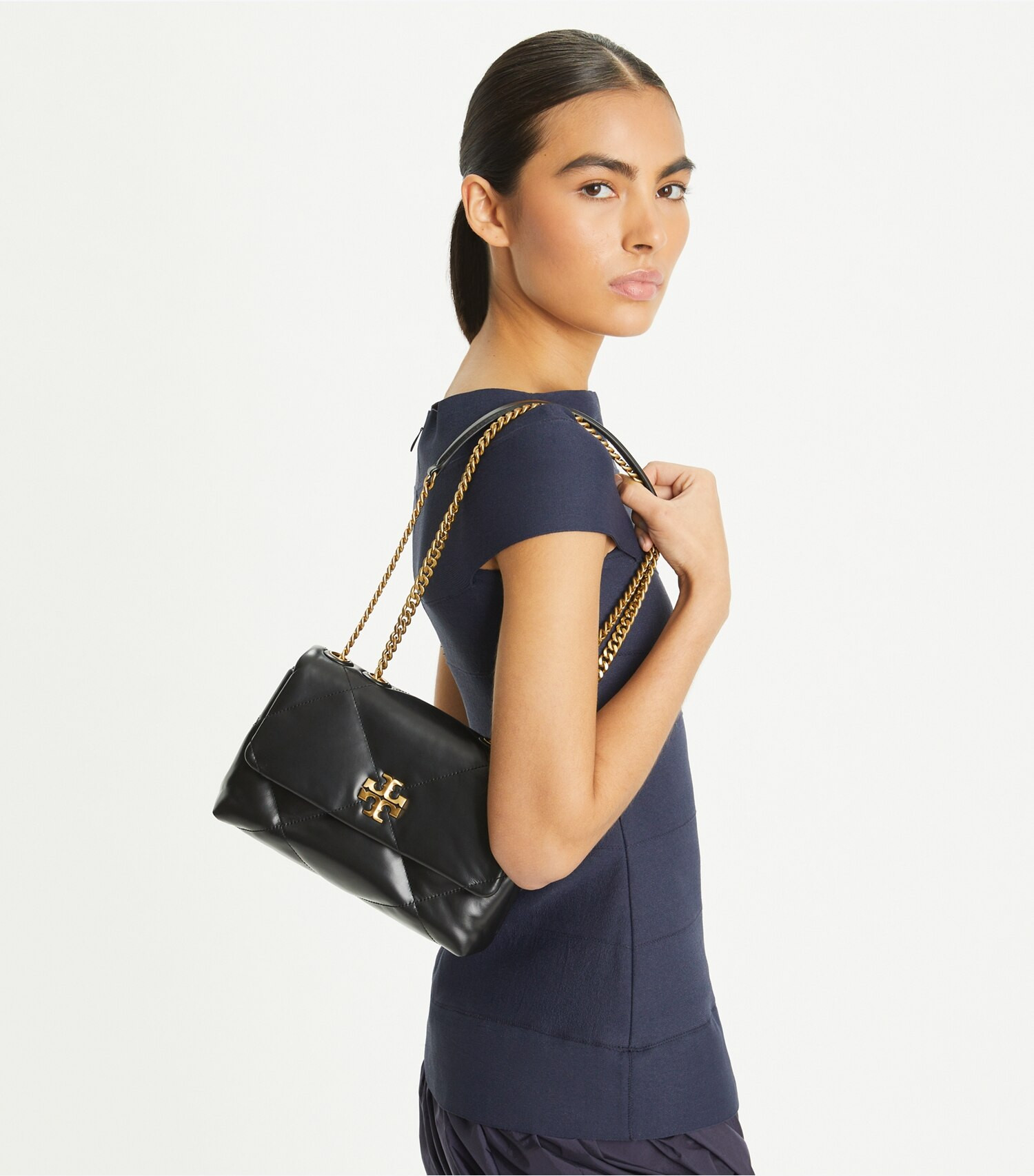 SMALL KIRA DIAMOND QUILT CONVERTIBLE SHOULDER BAG | Tory Burch (US)