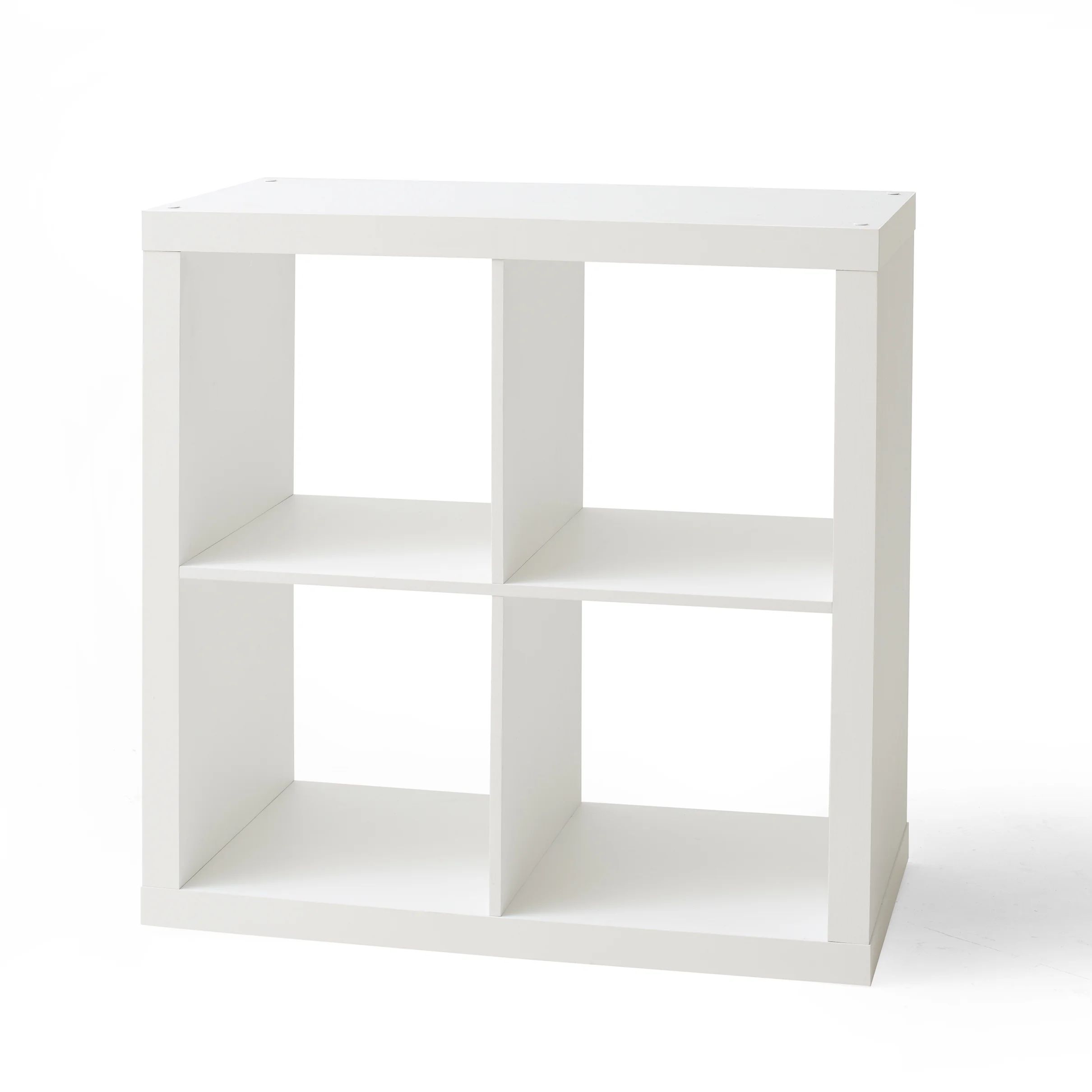 Better Homes & Gardens 4-Cube Storage Organizer, Textured White - Walmart.com | Walmart (US)