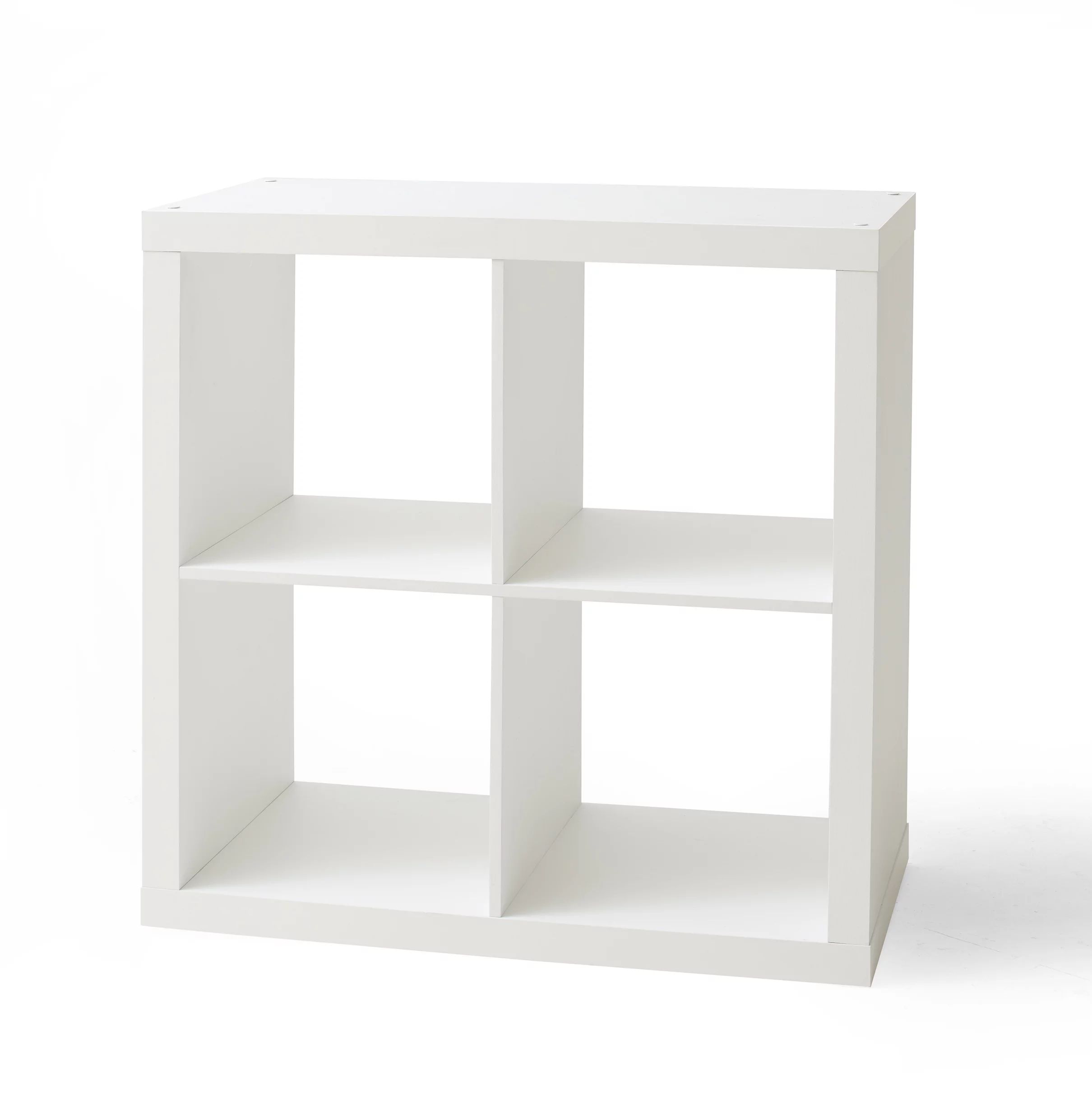 Better Homes & Gardens 4-Cube Storage Organizer, Textured White - Walmart.com | Walmart (US)