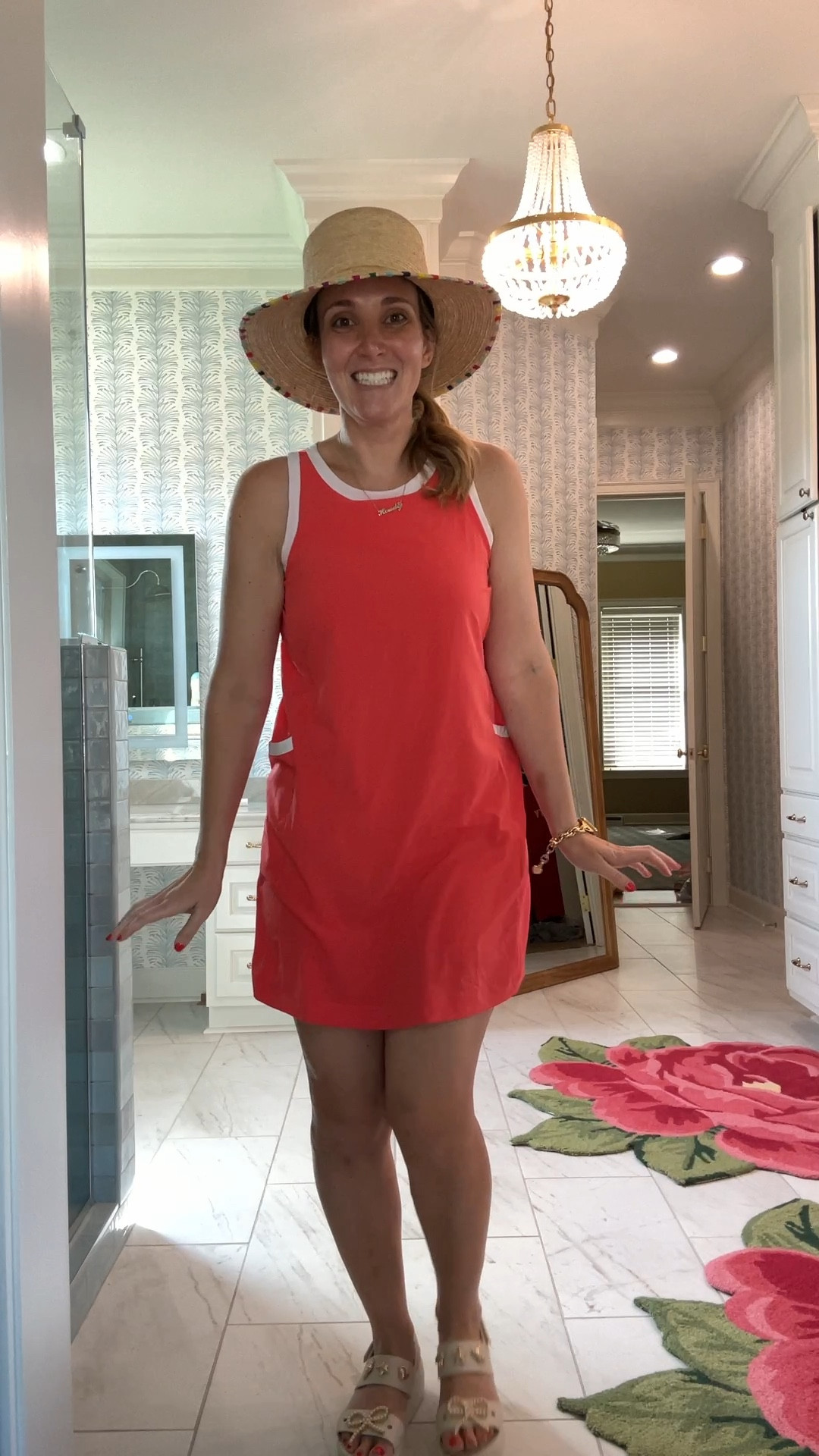 Realistic mom ootd. Wore this tomato red active dress for water play day. 

#LTKActive #LTKMidsize #LTKFindsUnder50