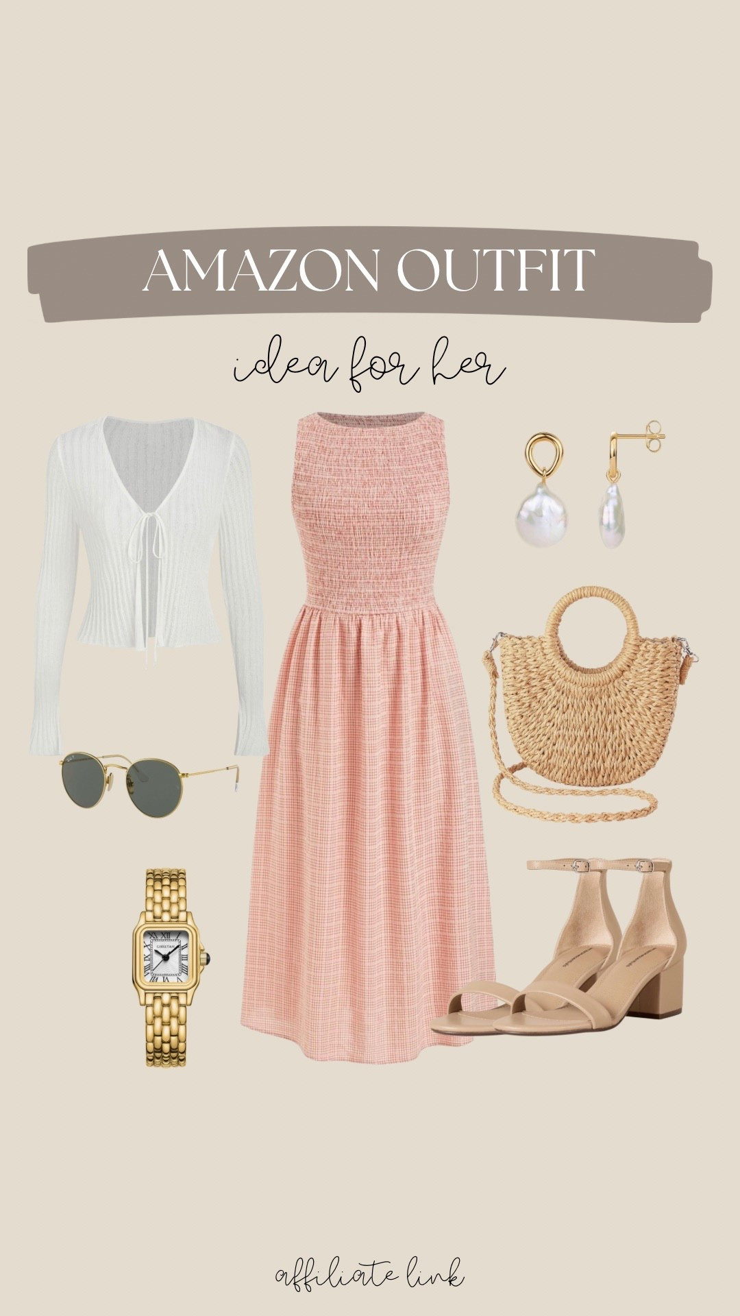 Amazon Outit Idea

Amazon outfits, Amazon dress, fashion, cardigan, bag, sunglasses 

#LTKPetite #LTKTravel #LTKootd