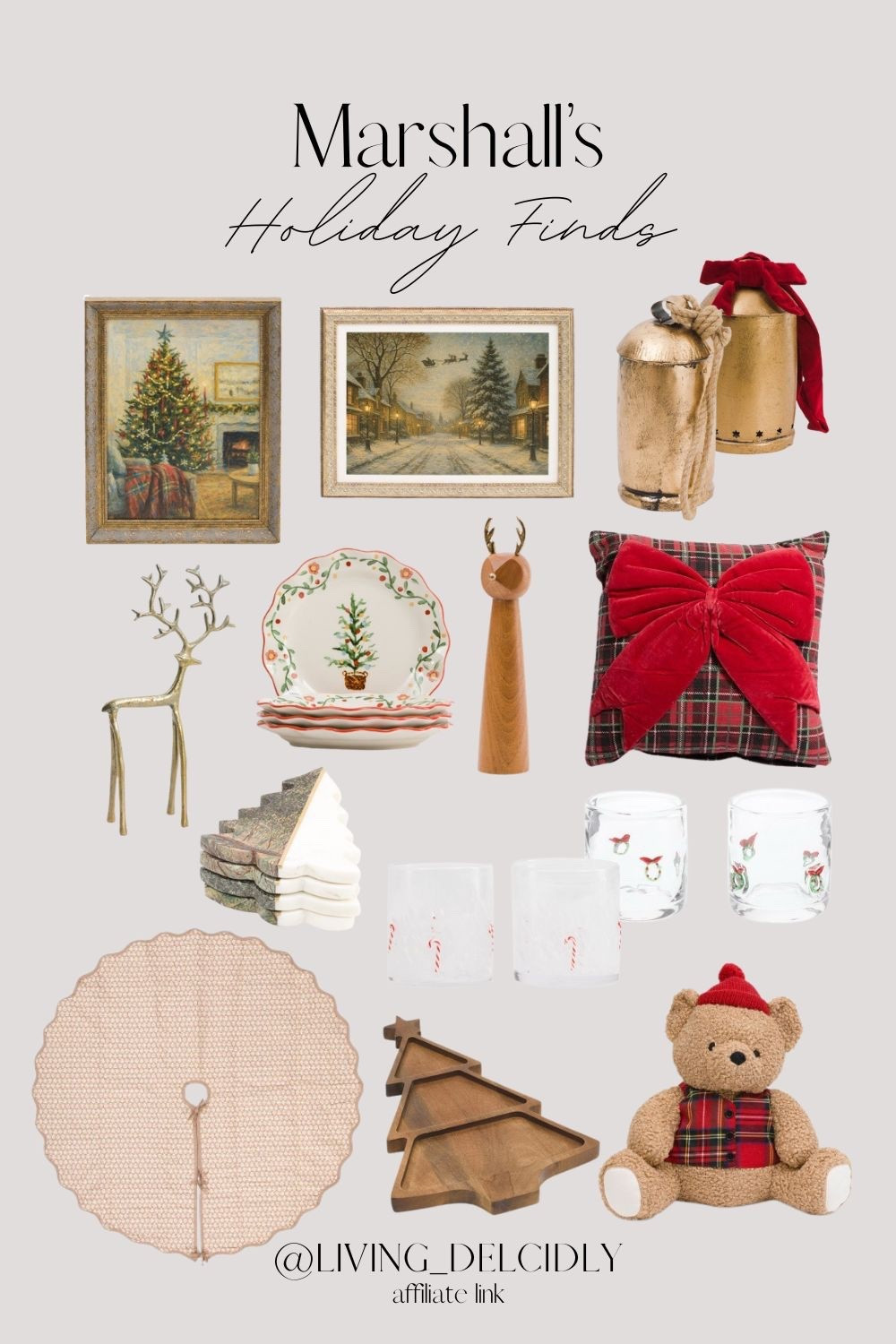 Loving these holiday finds from Marshall’s!✨The little tree coasters are too cute!

Christmas Decor | Holiday Decor

#LTKHoliday #LTKSeasonal #LTKHome