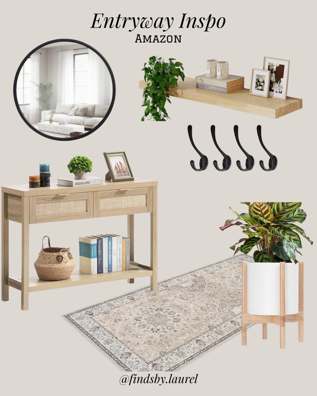 Modern + cozy Amazon finds to style the perfect entryway ✨ Think functional storage, neutral textures, and timeless pieces that make a small space feel inviting. Linking everything on LTK so you can shop this exact look!

#LTKhome #LTKdecor #LTKfamily #AmazonHome #EntrywayInspo #HomeDecorIdeas #LTKfinds #LTKstyletip #EntrywayGoals #LTKunder100 #AmazonDecor #NeutralHome #CozyModern #LTKlinkinbio