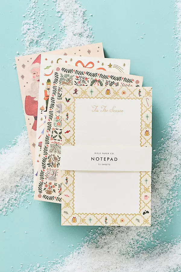 Holiday Notepads, Set of 4 | Anthropologie (US)