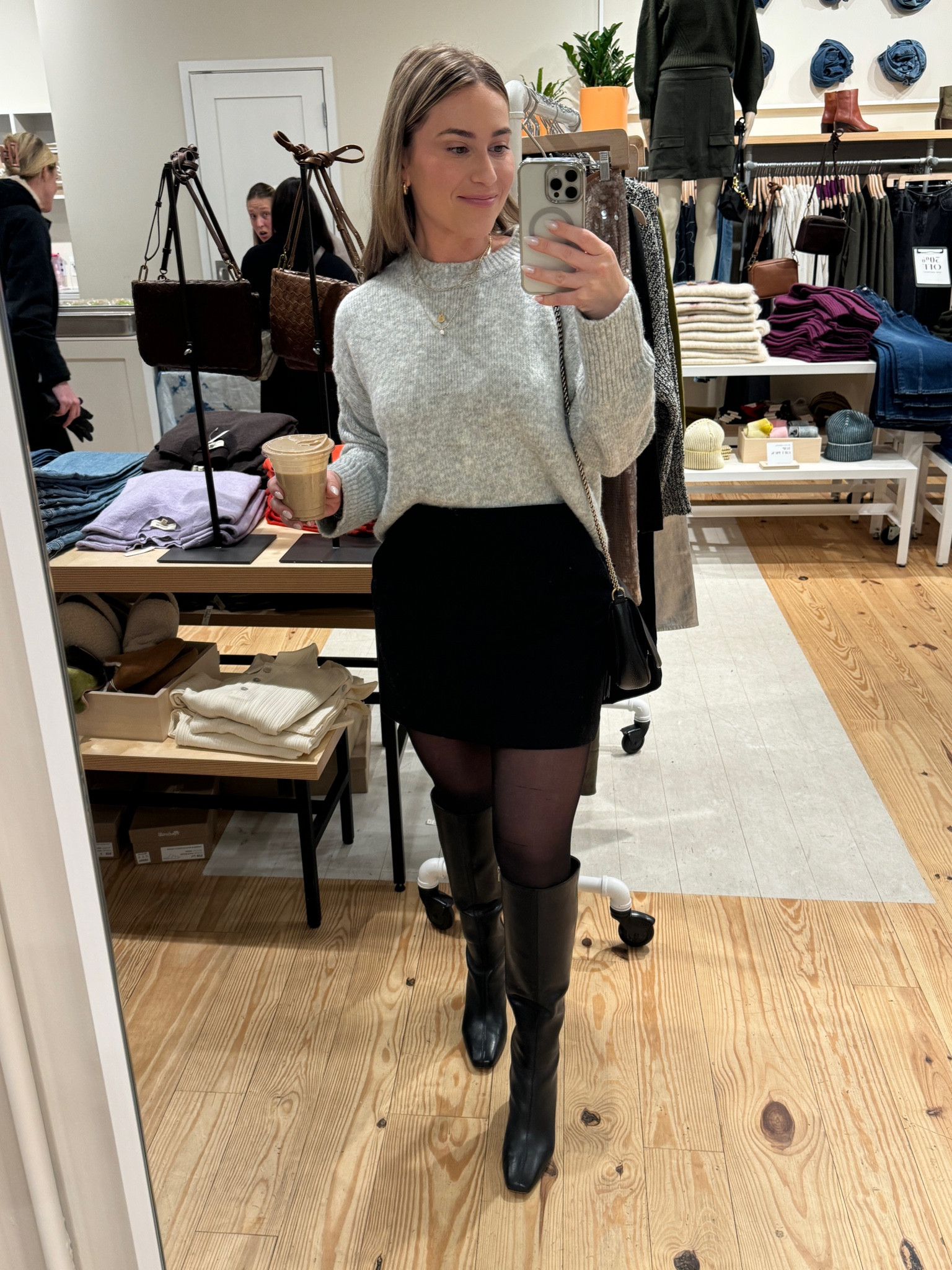 Perfect chilly night out or holidays outfit 

#LTKSeasonal #LTKGiftGuide #LTKstyletip