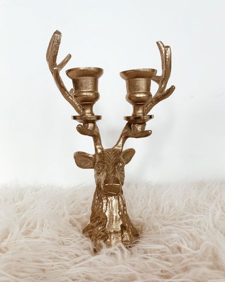 Super cute reindeer candle holder from Target that I grabbed IMMEDIATLY!! It reminds me a lot of the big arhaus version! Much smaller, but still a similar vibe for $25!

Target Christmas, Target holiday decor, gold Christmas decor, Affordable Christmas decor 

#LTKHoliday #LTKhome #LTKSeasonal