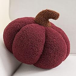 Amazon.com: Phantoscope Teddy Fleece Pumpkin Throw Pillows, Happy Halloween Sherpa Fall Decorativ... | Amazon (US)