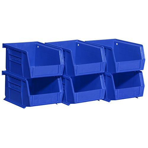 Akro-Mils 08212SCLAR 30210 AkroBins Plastic Storage Bin Hanging Stacking Containers, (5-Inch x 4-... | Amazon (US)