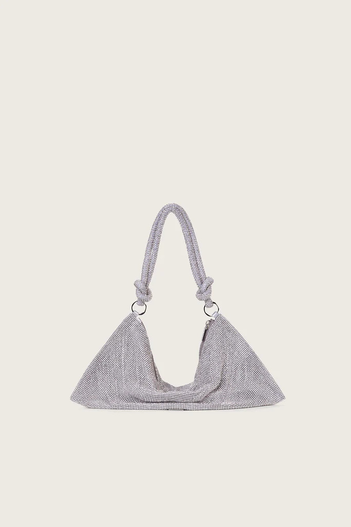 HERA MINI RHINESTONE SHOULDER BAG - CLEAR | Cult Gaia - US
