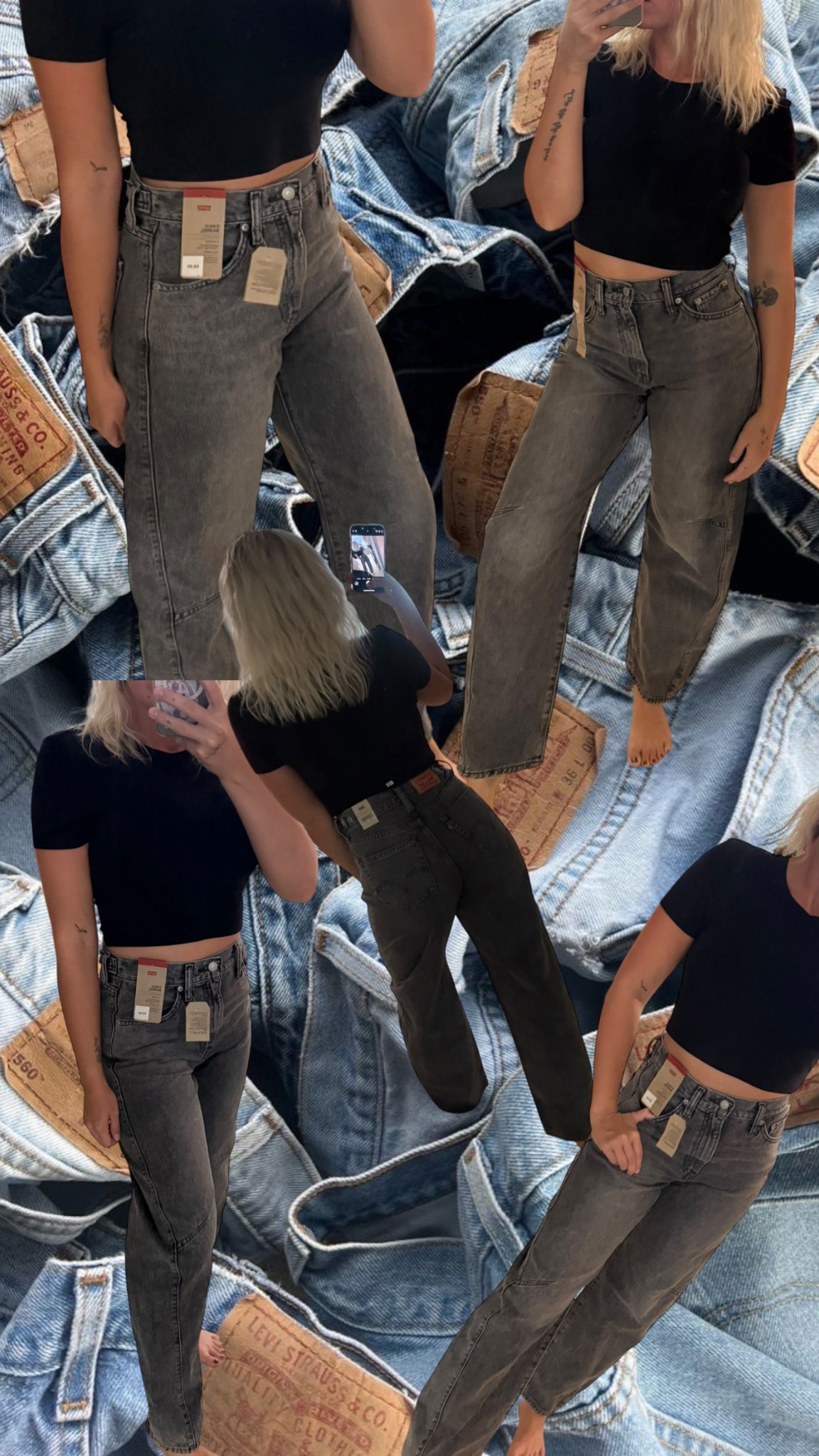 First of all I was hesitant on the Barrel style…second Levi’s are a tough fit usually BUT these Baggy Cinch Barrels are EVERYTHING AND MORE! Plus, 30% off at #Target right now 😍 Ordering every color. Wearing size 27 (they snap at waist to loosen or tighten which makes a huge difference with the normal gap!) 

#LTKFindsUnder100 #LTKSaleAlert #LTKFindsUnder50