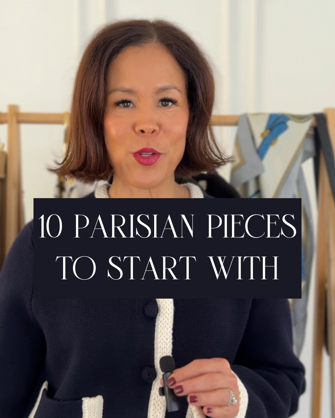 10 classic Parisian pieces to start with. 
Capsule wardrobe begins here. 

#LTKWatchNow #LTKStyleTip
