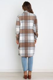 Dion Shacket - Brown Check | Petal & Pup (US)