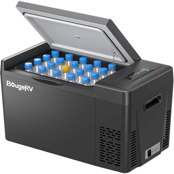 BougeRV Portable Car Refrigerator 23 Qt, 12 Volt Refrigerator Portable Freezer Compressor Cooler ... | Walmart (US)