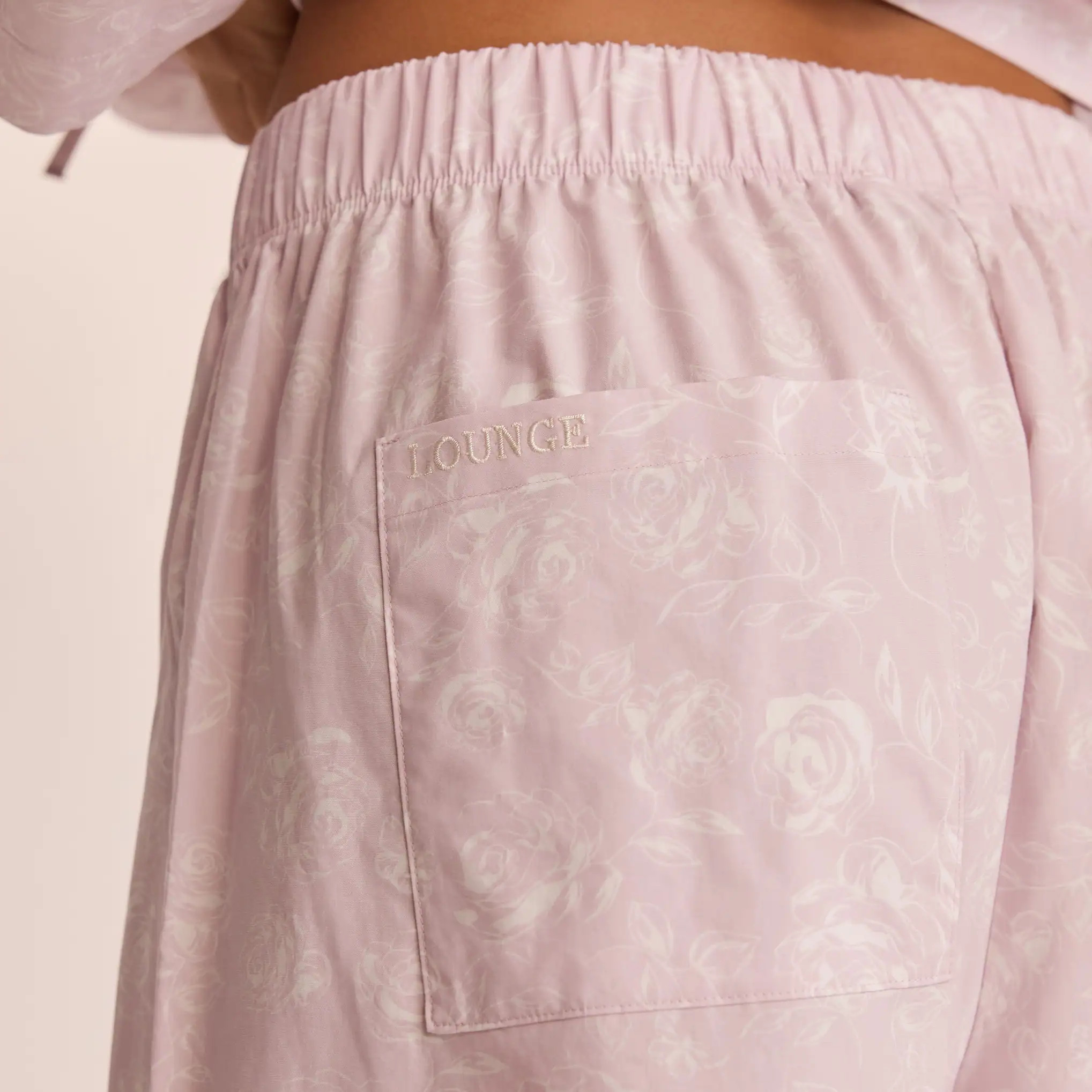 Cotton Pyjama Bottoms - Lilac | Lounge (UK)