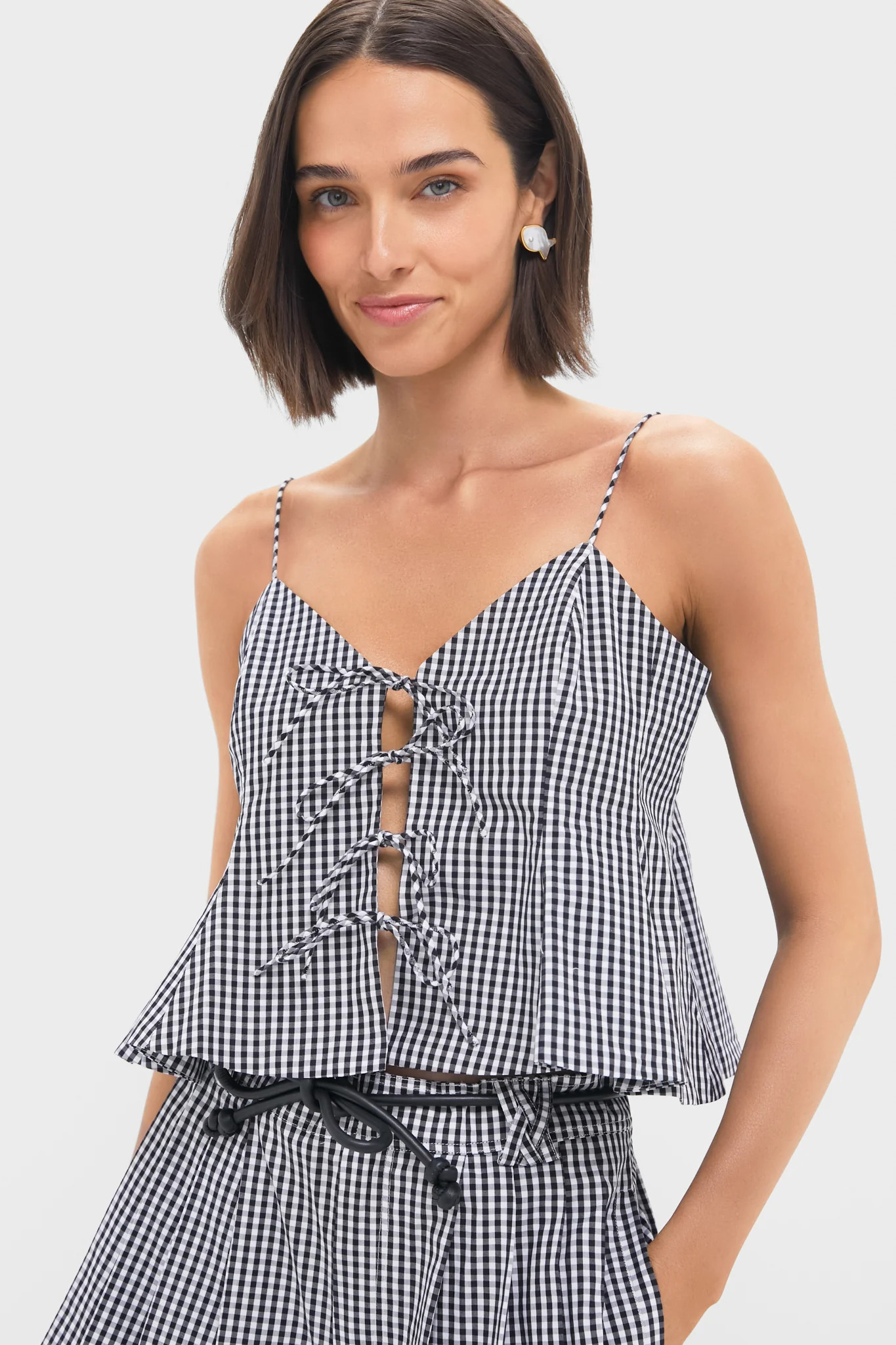 Multi Neci Gingham Camisole | Tuckernuck (US)