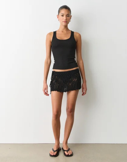 Crochet Mini Skirt | Glassons (Australia)