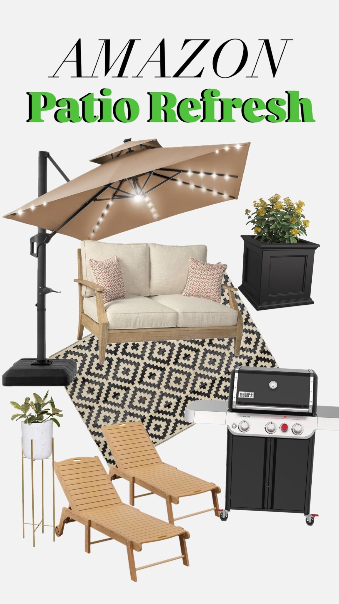 Patio refresh 

#LTKHome #LTKSeasonal #LTKSaleAlert
