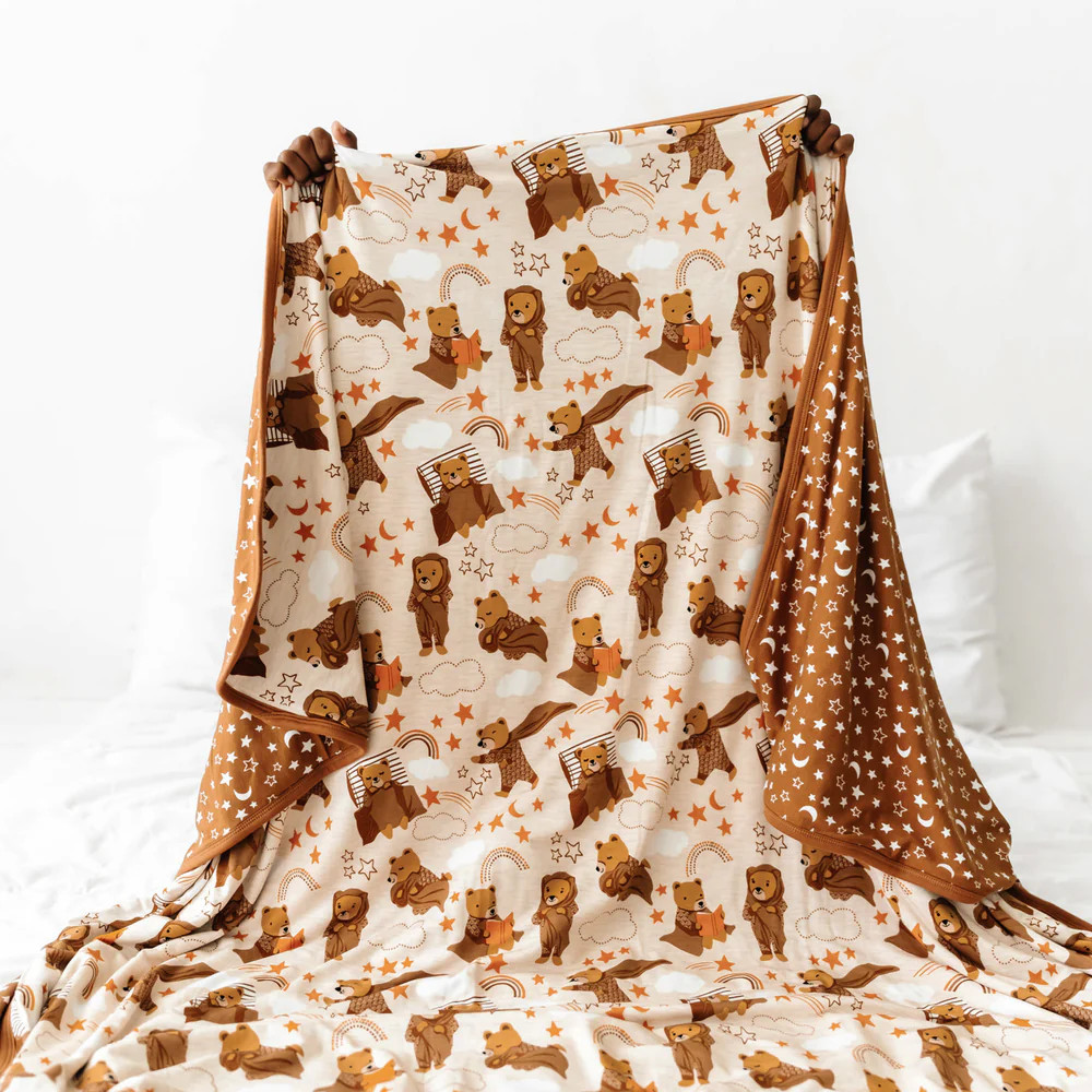 Beary Sleepy Large Cloud Blanket® | Little Sleepies