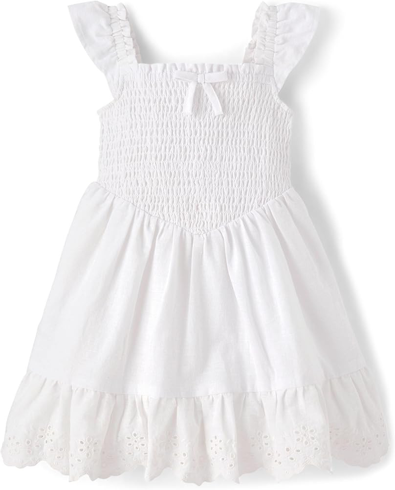 Gymboree Girls' and Toddler Linen Summer Dresses | Amazon (US)