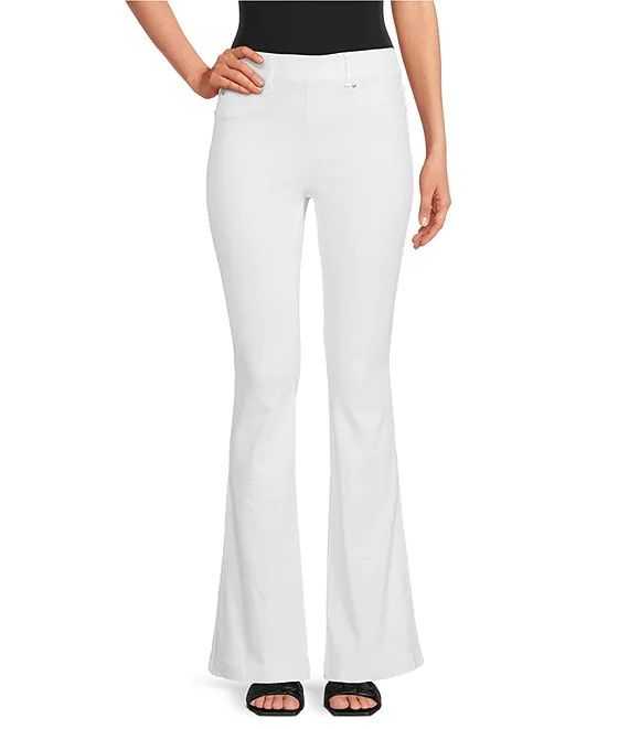 Flare Leg High Rise Stretch Jeans | Dillard's