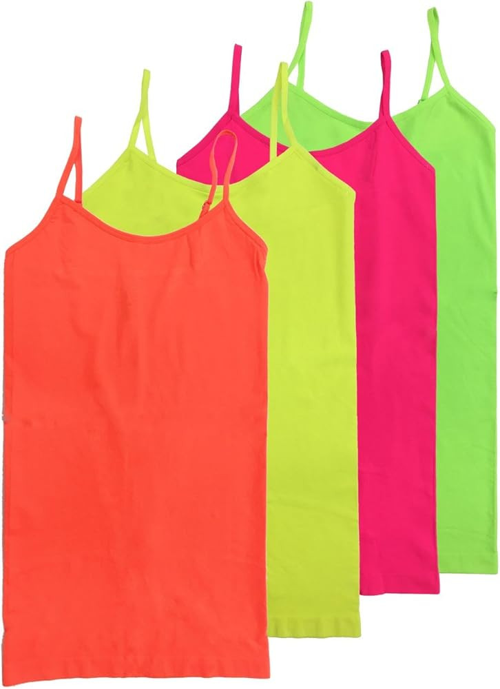 HL California Camisole 4 Way Stretch Seamless Basic Layering Top Pack of 4 *Ships from USA* | Amazon (US)