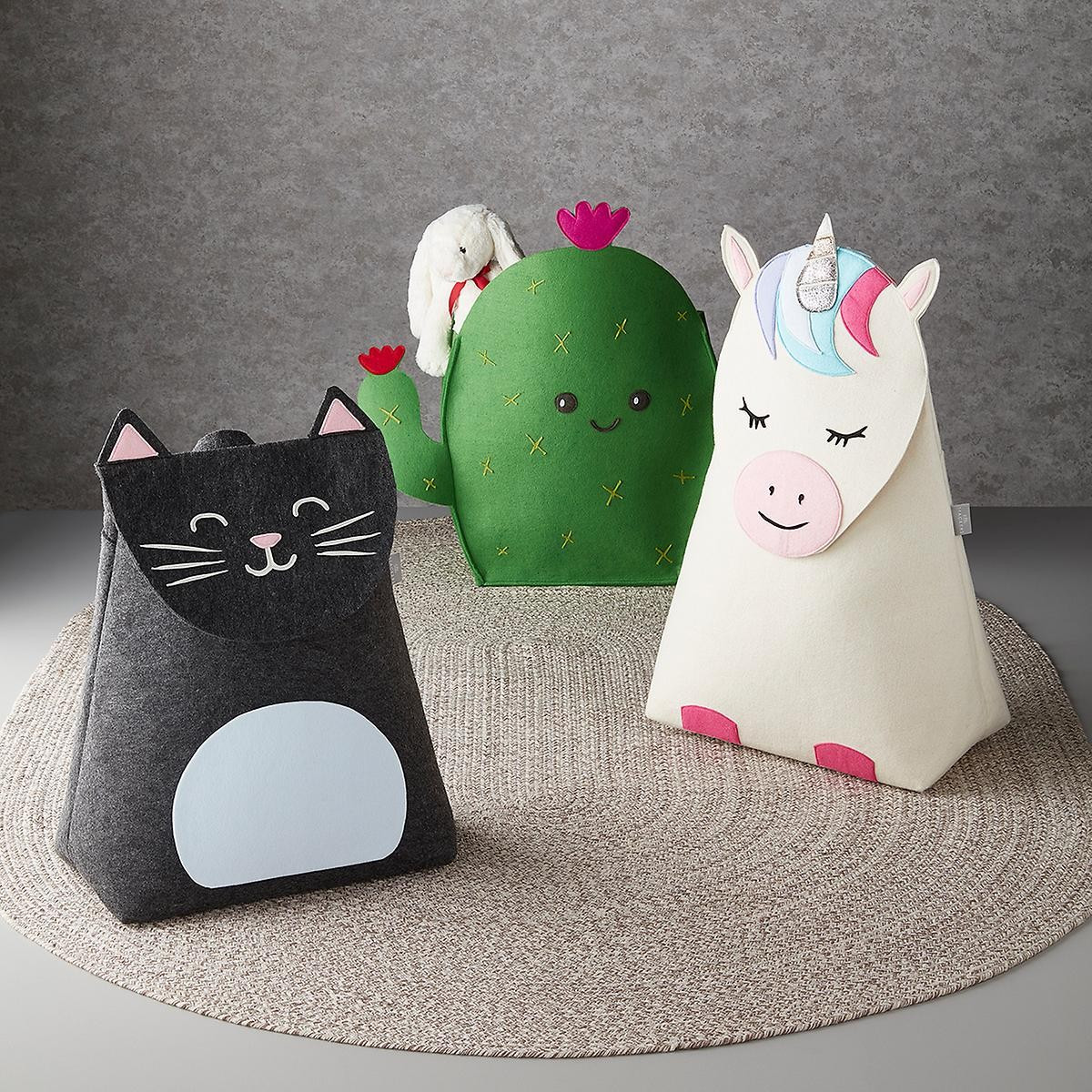 Little Stackers Lola Unicorn Hamper | The Container Store