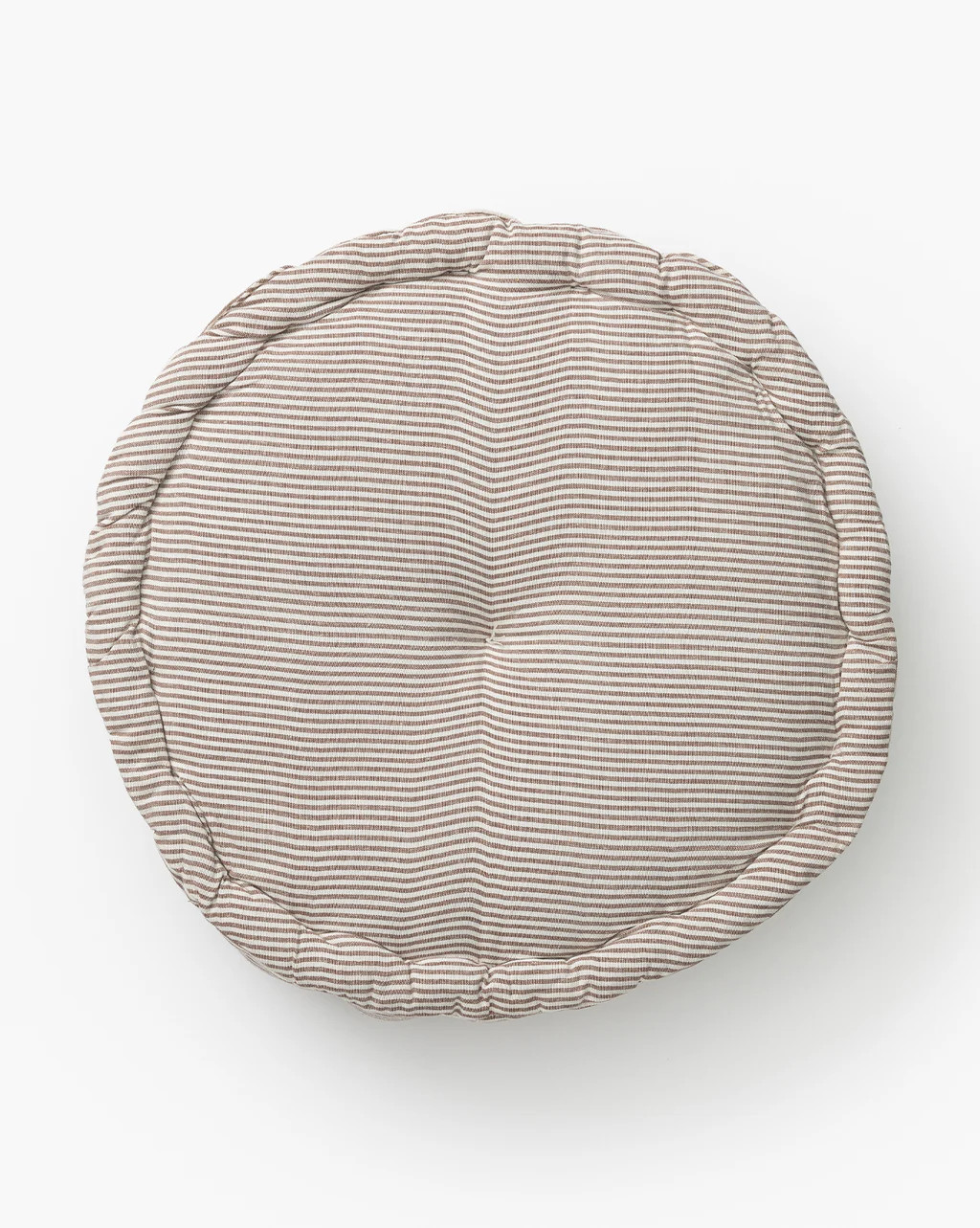 Round Neutral Striped Pillow Cushion | McGee & Co. (US)