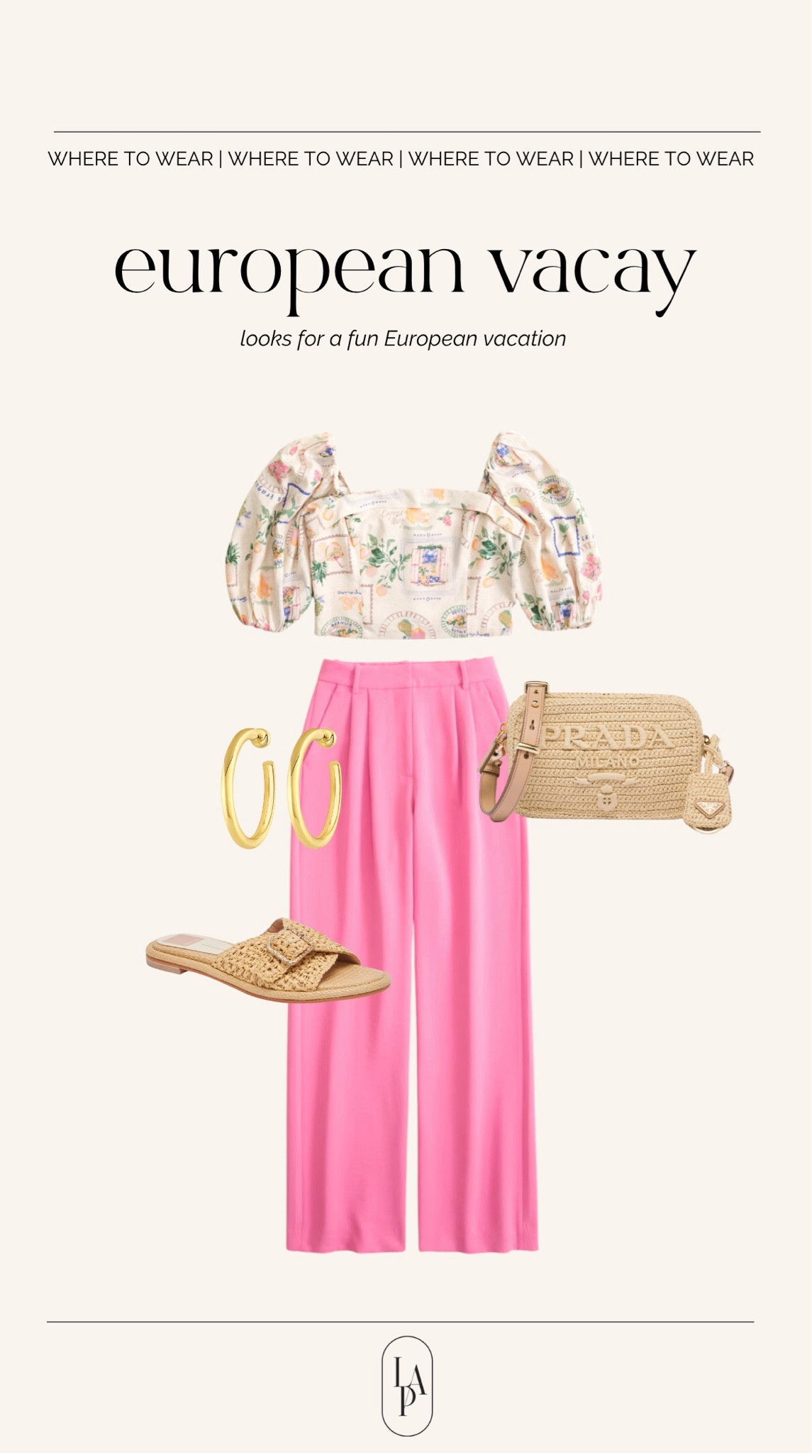 European vacation outfit idea 

#LTKstyletip