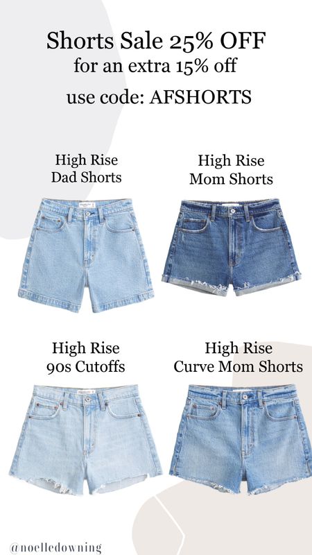 Abercrombie and fitch shorts sale! 25% off and extra 15% with code AFSHORTSS

#LTKMidsize #LTKFindsUnder50 #LTKSaleAlert