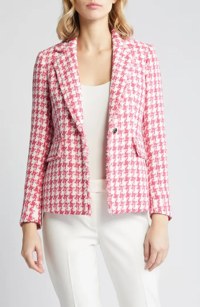Fringed Tweed Blazer | Nordstrom