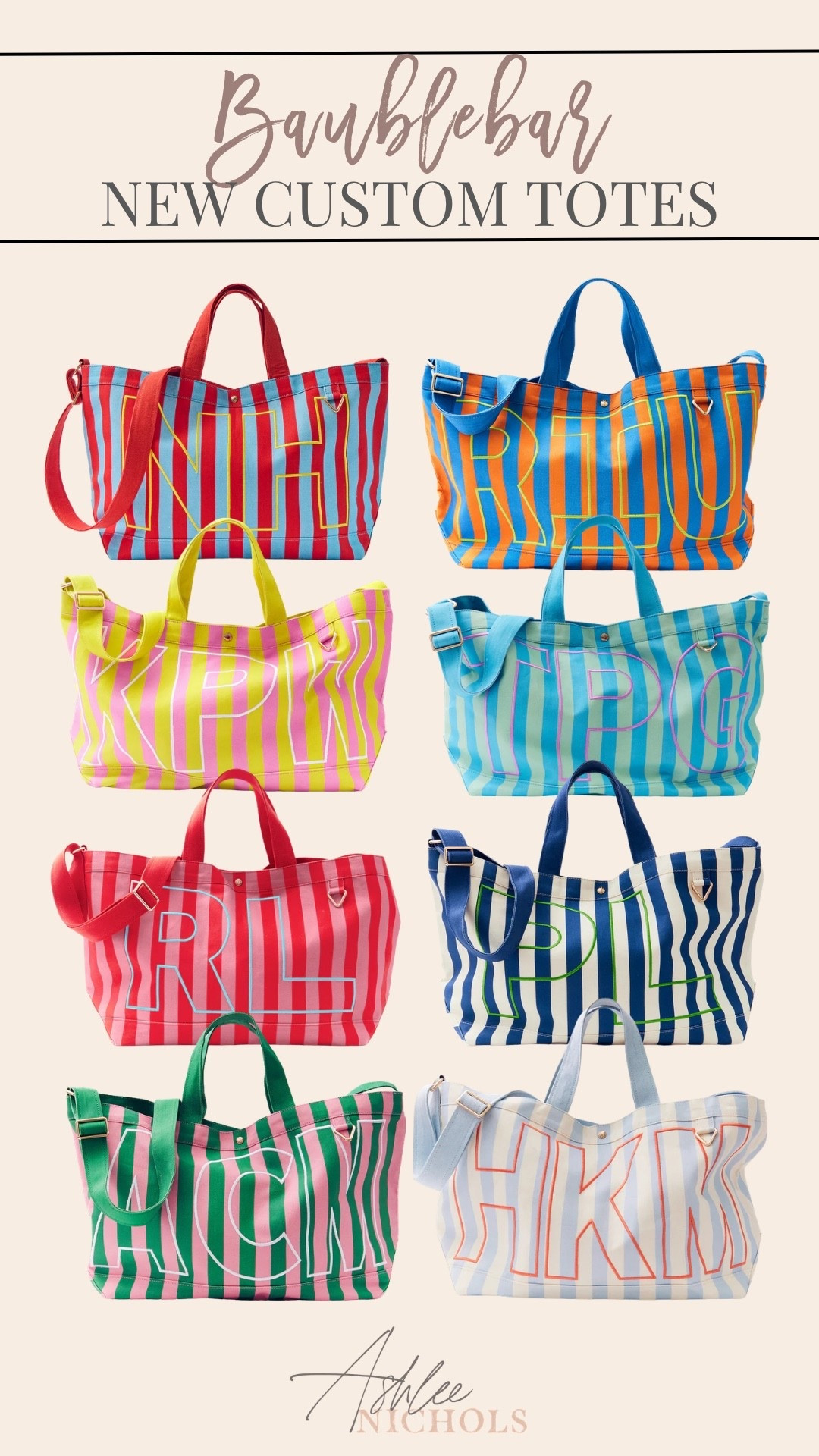 New Baublebar custom tote bags!

Spring bag, travel bag, beach bag

#LTKTravel #LTKSeasonal