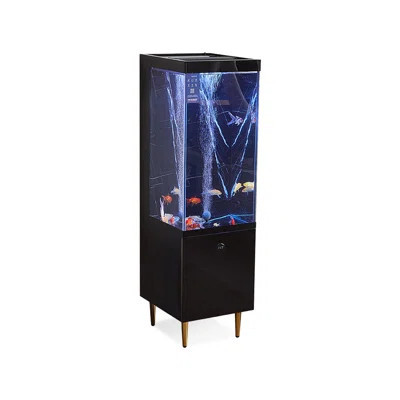 30-40 Gallon Metal Modern Eco Aquarium Tank | Wayfair North America