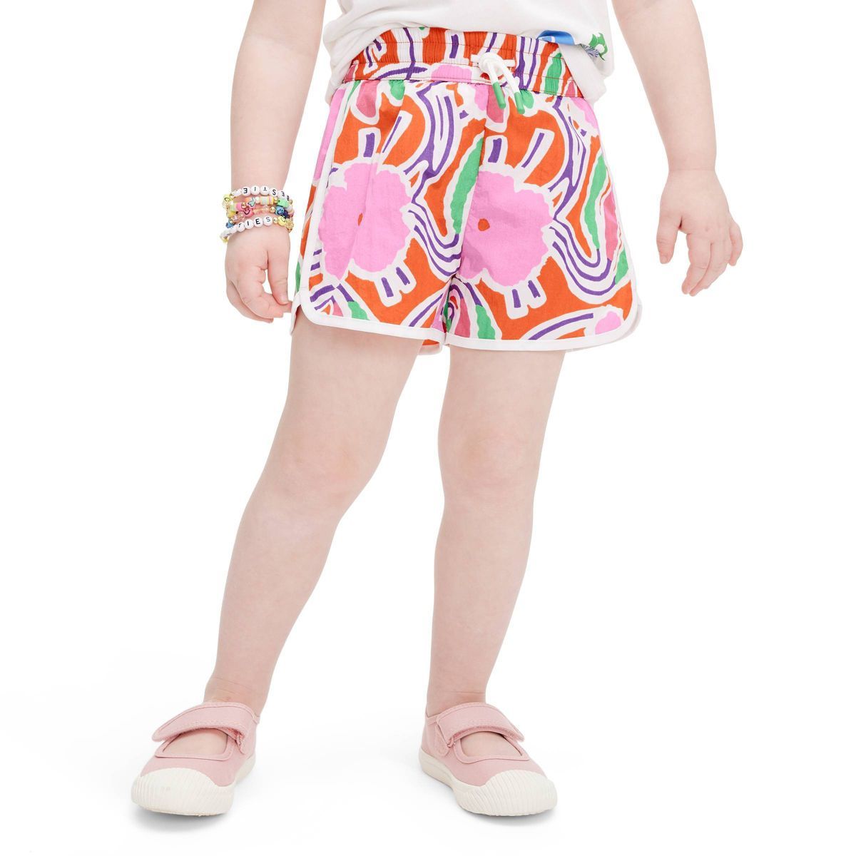 Toddler Flower Groove Red Shorts - DVF for Target | Target