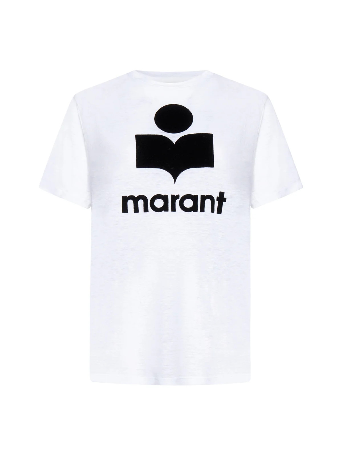 Isabel Marant Étoile Logo-Printed Crewneck T-Shirt | Cettire Global