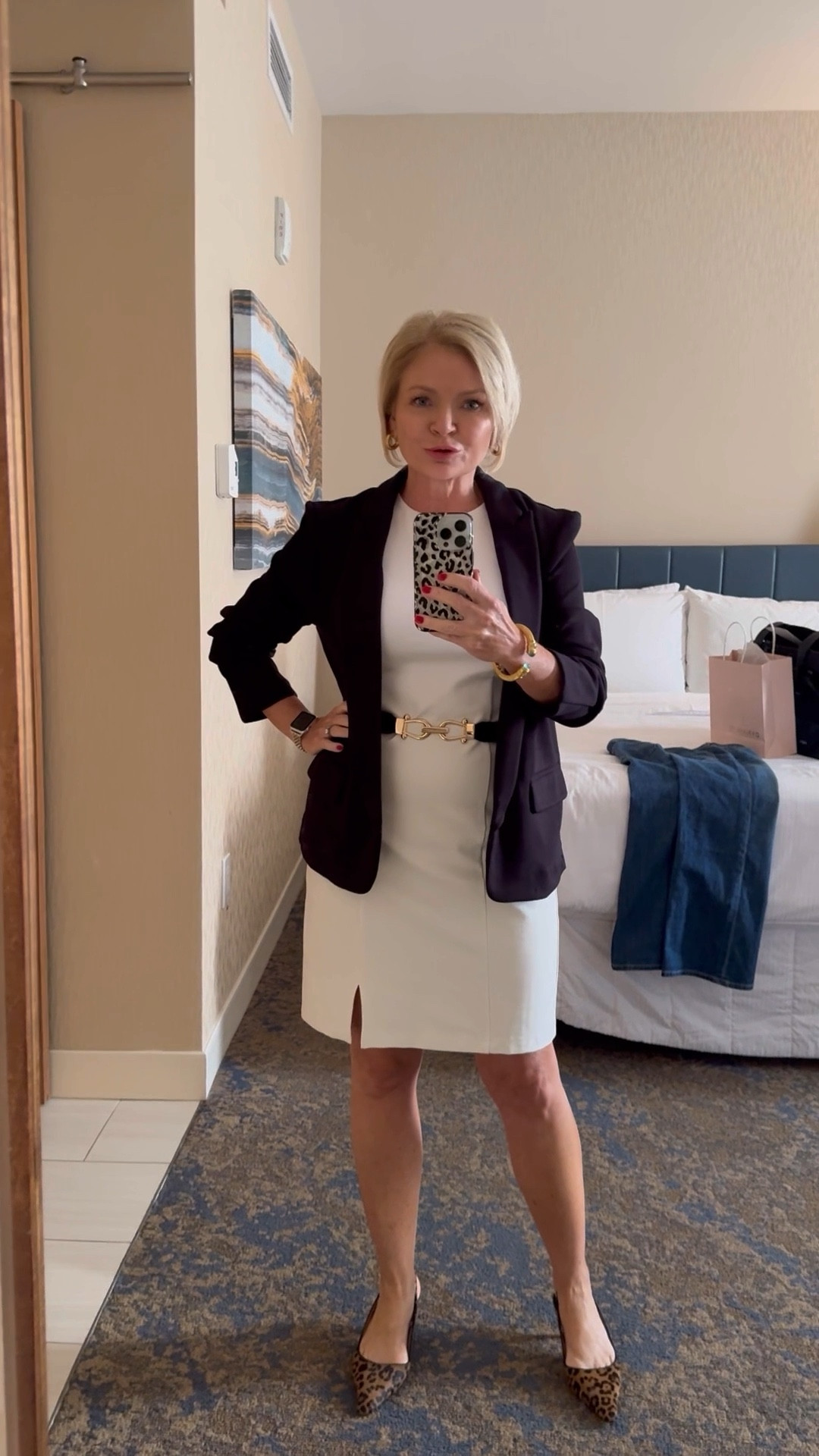My look for Day 1 of the LTK Conference! Wearing small dress & Small blazer. Shoes are TTS.

Walmart outfit
Business casual
Workwear
Fall dress
Leopard print shoes
Slingback shoes
Petite
Over 50

#LTKCon 

#LTKStyleTip #LTKFindsUnder50