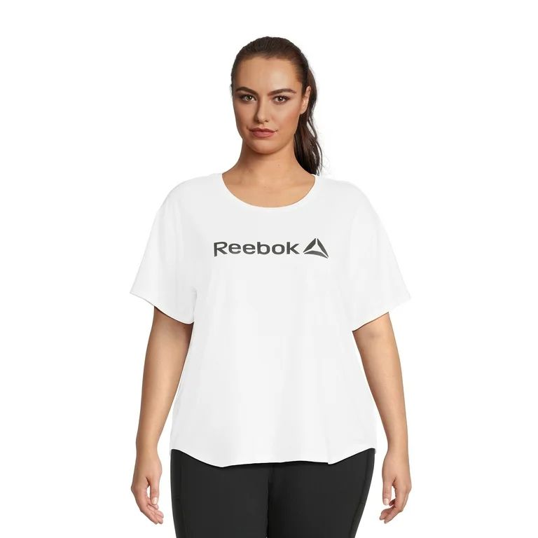Reebok Women’s Plus Size Short-Sleeve Graphic T-Shirt, Sizes 1X-4X | Walmart (US)