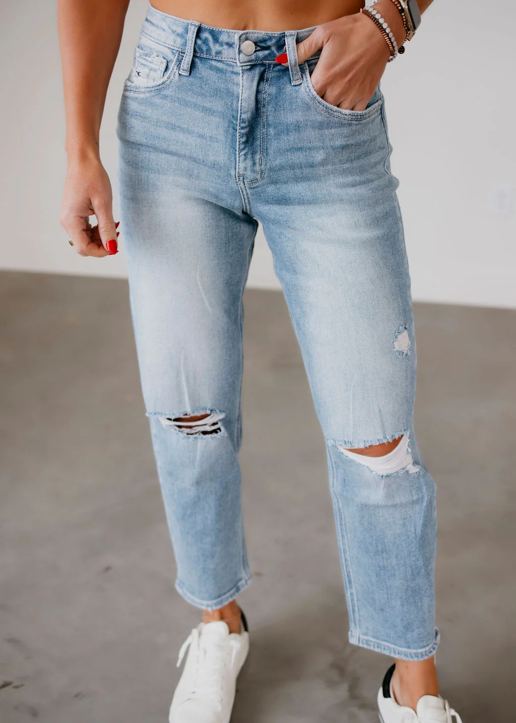 Jackie Lovervet Barrel Jean | Lauriebelles