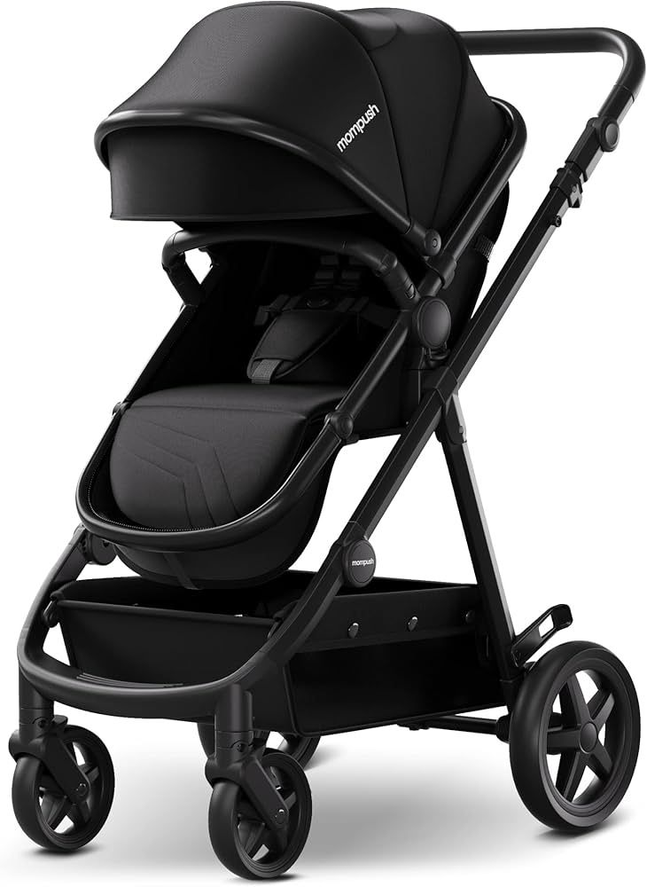 Mompush Meteor 2 Baby Stroller 2-in-1 with Bassinet Mode, Compatible with Major Infant Car Seat, ... | Amazon (US)