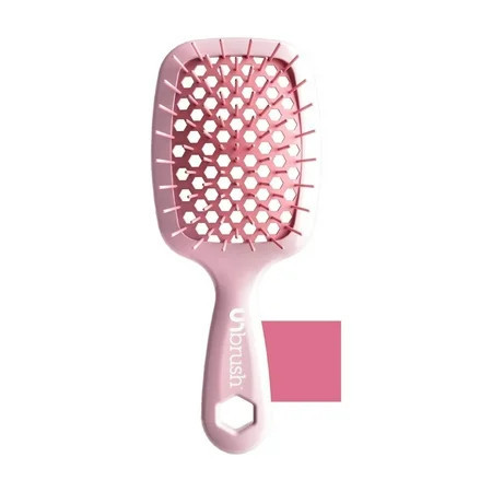FHI Heat UNbrush Detangling Brush Mini - Peony Light Pink | Walmart (US)