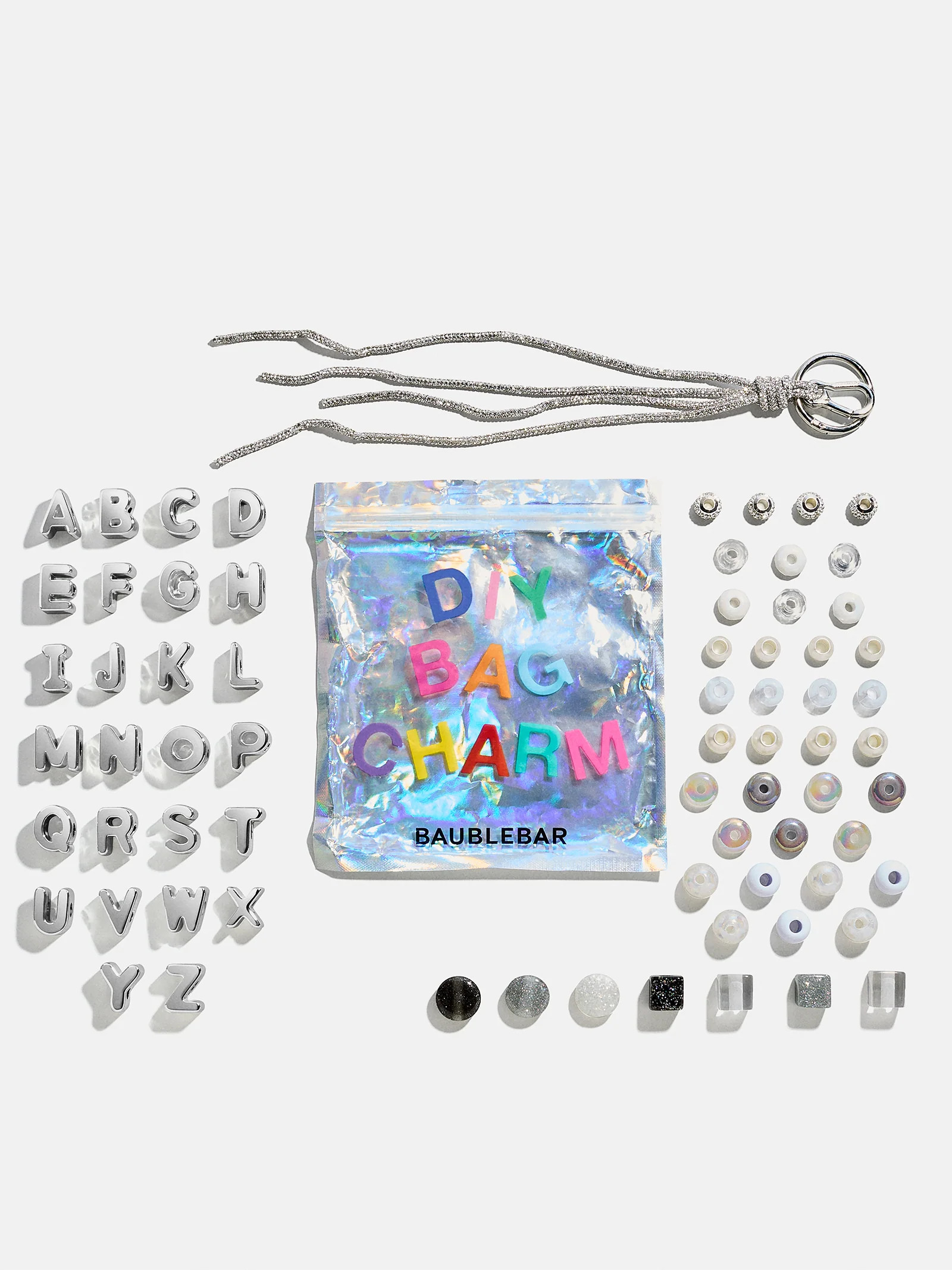 The Mini Custom Bead Kit - Silver/Bead Mix | BaubleBar