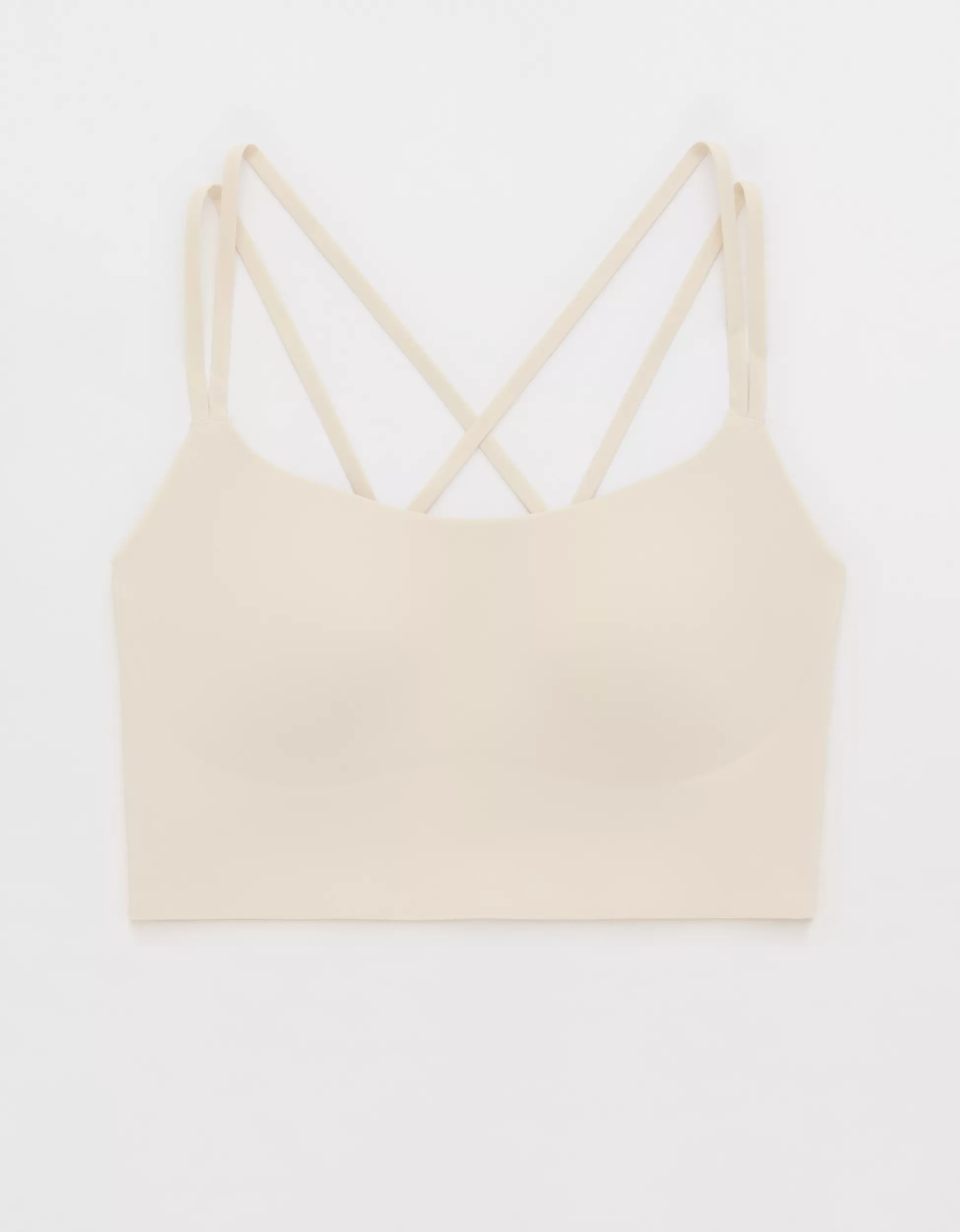 OFFLINE By Aerie Real Me XTRA Hold Up! Strappy Sports Bra | American Eagle Outfitters (US & CA)