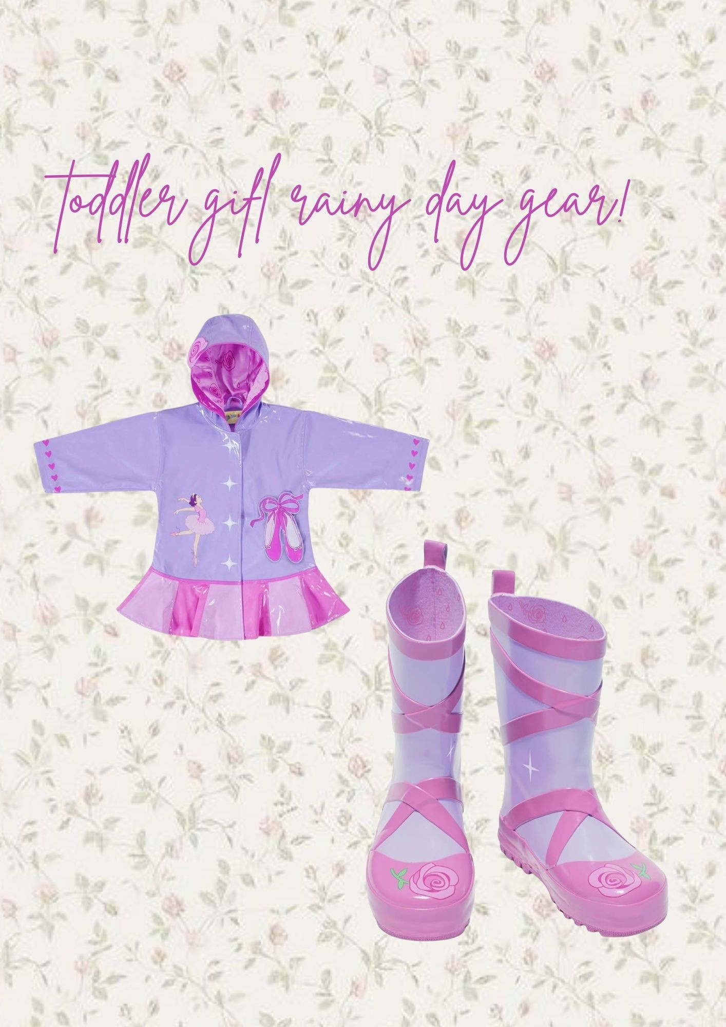 Love this cute set! ☔️🩰

#LTKmomlife #LTKKids