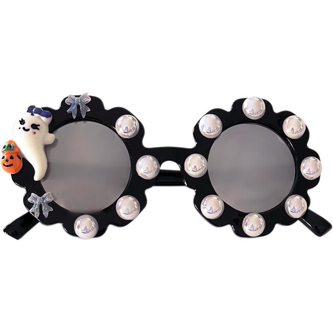 Cutie Boo Cami Flower Sunglasses, Black | Maisonette