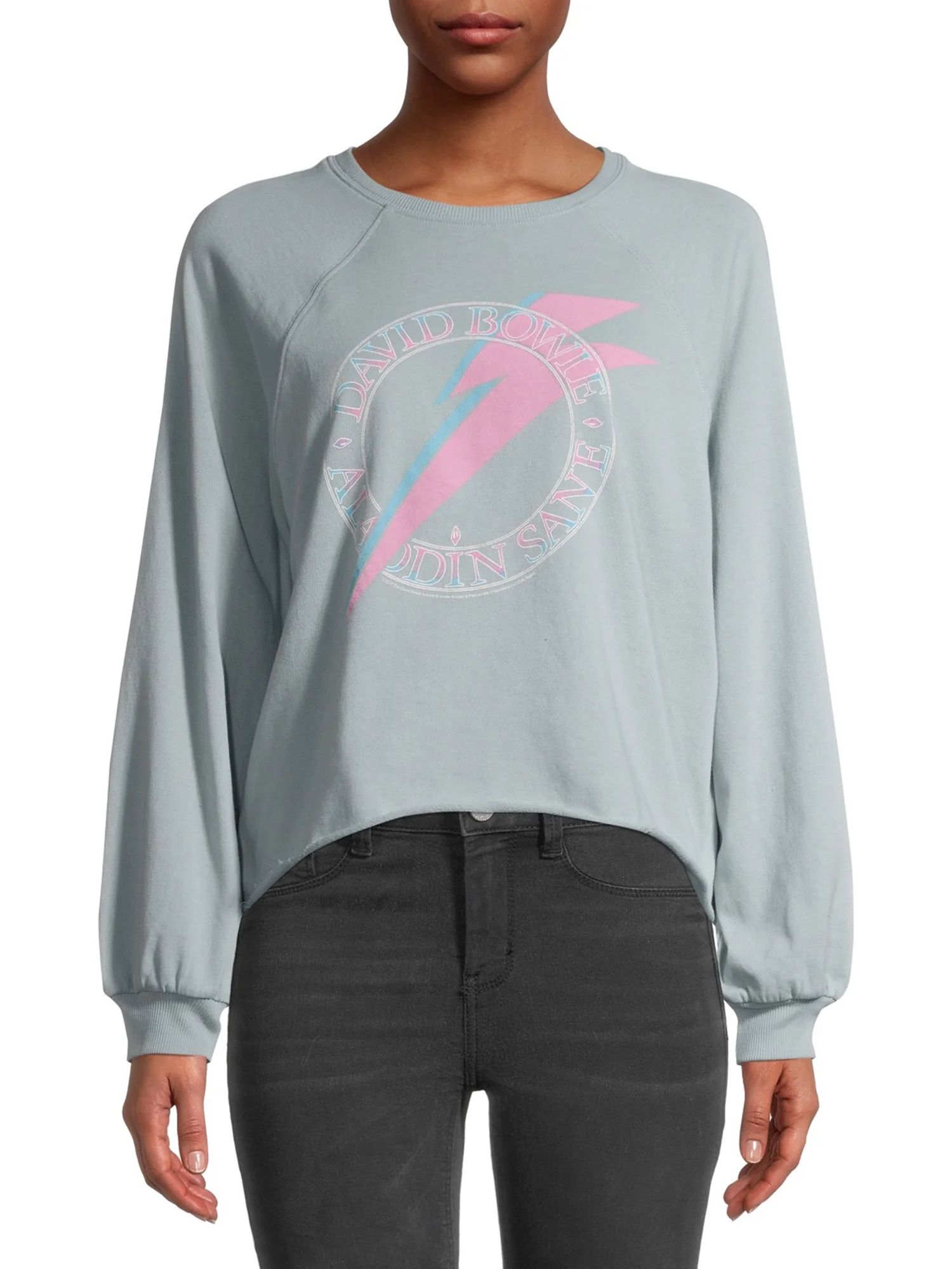 Gray by Grayson Social Women's Bowie Long Sleeve Graphic Top | Walmart (US)