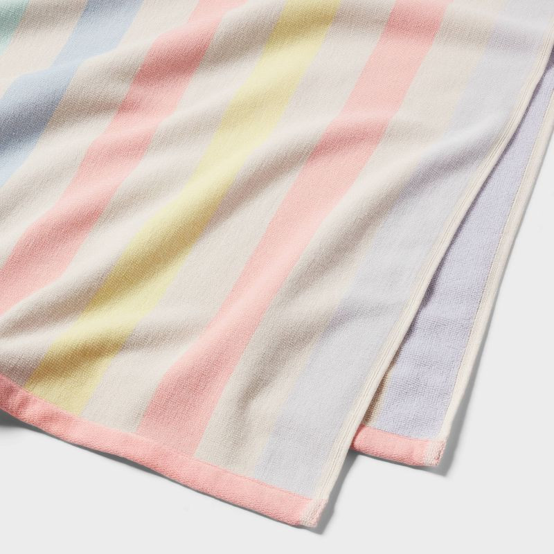 Multi Striped Oversized Jumbo Beach Towel - Sun Squad™ | Target