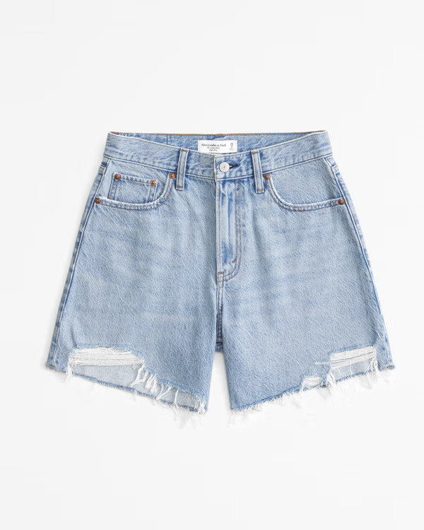 High Rise Loose Short | Abercrombie & Fitch (US)