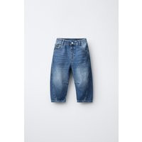 Zara - Jeans Barrel - Azzurro Medio - Unisex | Zara IT